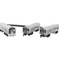 New York MTA New York City 3 Pc. Battery Operated Train Set with Track ,39" X 25",Silver