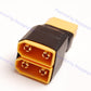 Amass Lot(2) XT90 XT-90 Ultra Compact Parallel Battery Connector Adapter for RC FPV Power
