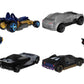 Hot Wheels Toy Cars 6-Pack, Set of 6 Batman Character Vehicles in 1:64 Scale, Inspired by Various Characters (Styles May Vary)