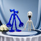 PIKATANG 2 PCS Siren Head Limbs Movable Plush Toy Built-in Steel Wires and Limbs Can be Posed Halloween Christmas Party Birthday Monster Toy (Klein