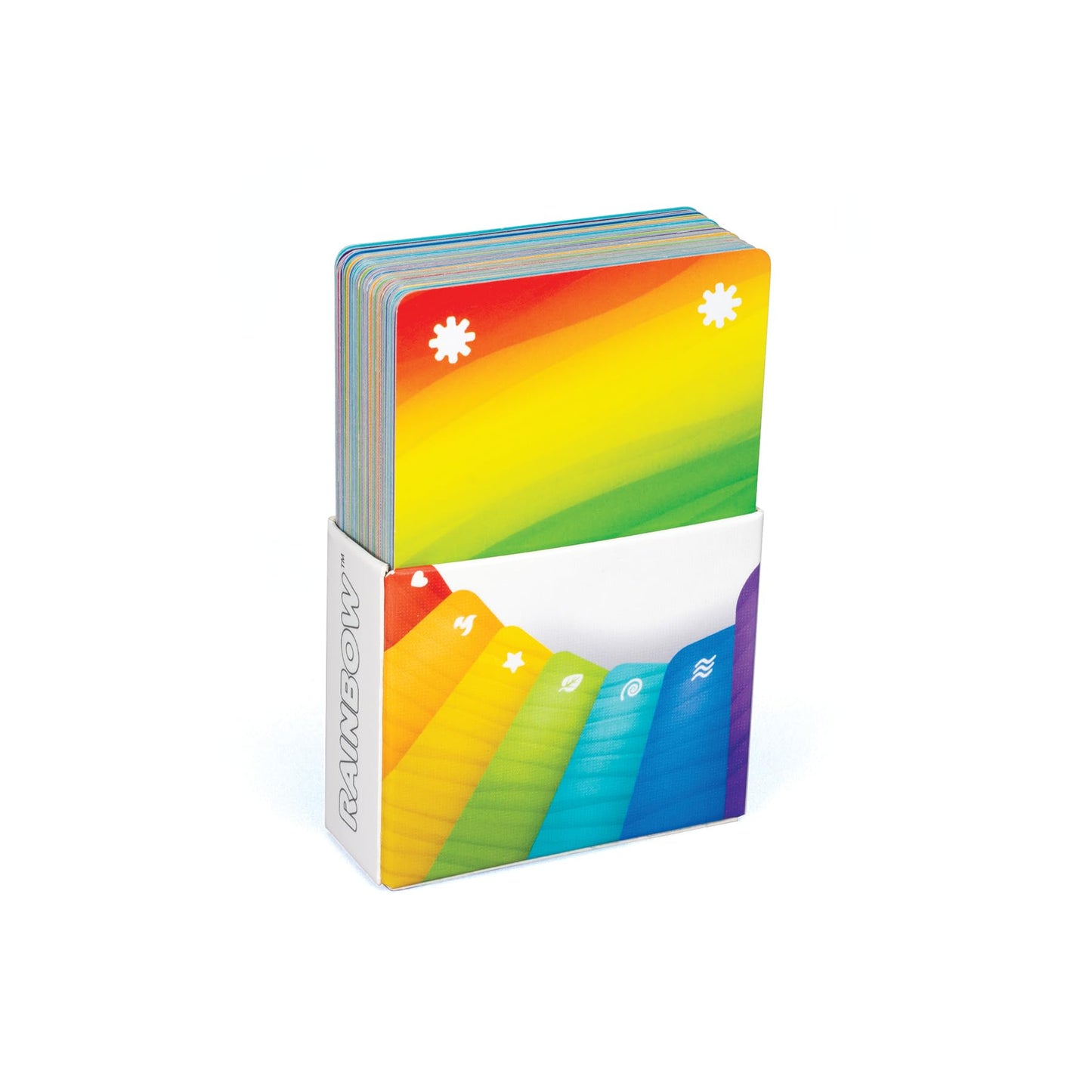 Outset Media Rainbow - A Strategic Two Player Game - Be the First to Create 6-Card Rainbow Sets - Ages 7 and up