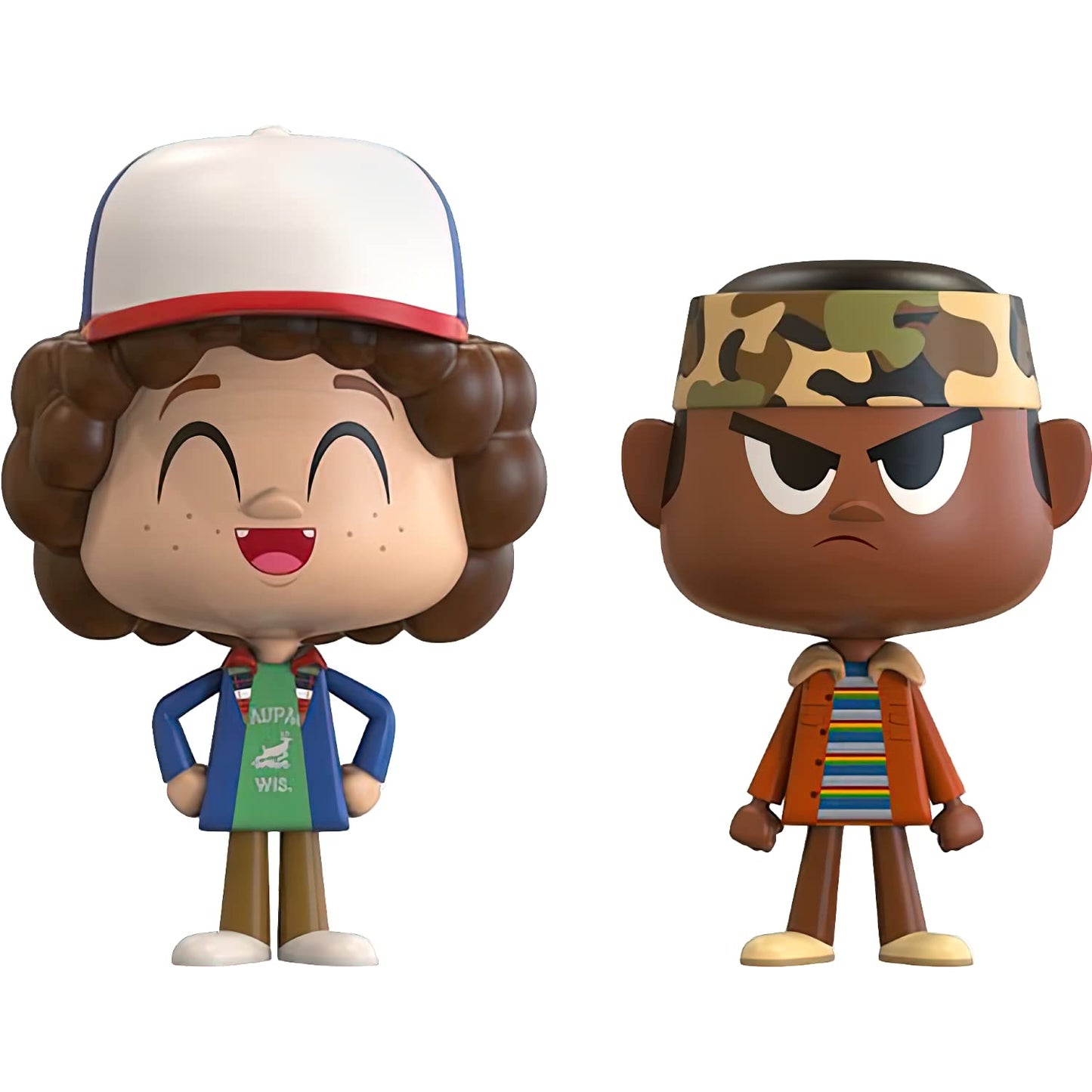 Funko Dustin & Lucas: Vynl. Vinyl Figurine Bundle with 1 Compatible Protector (21969 - B)