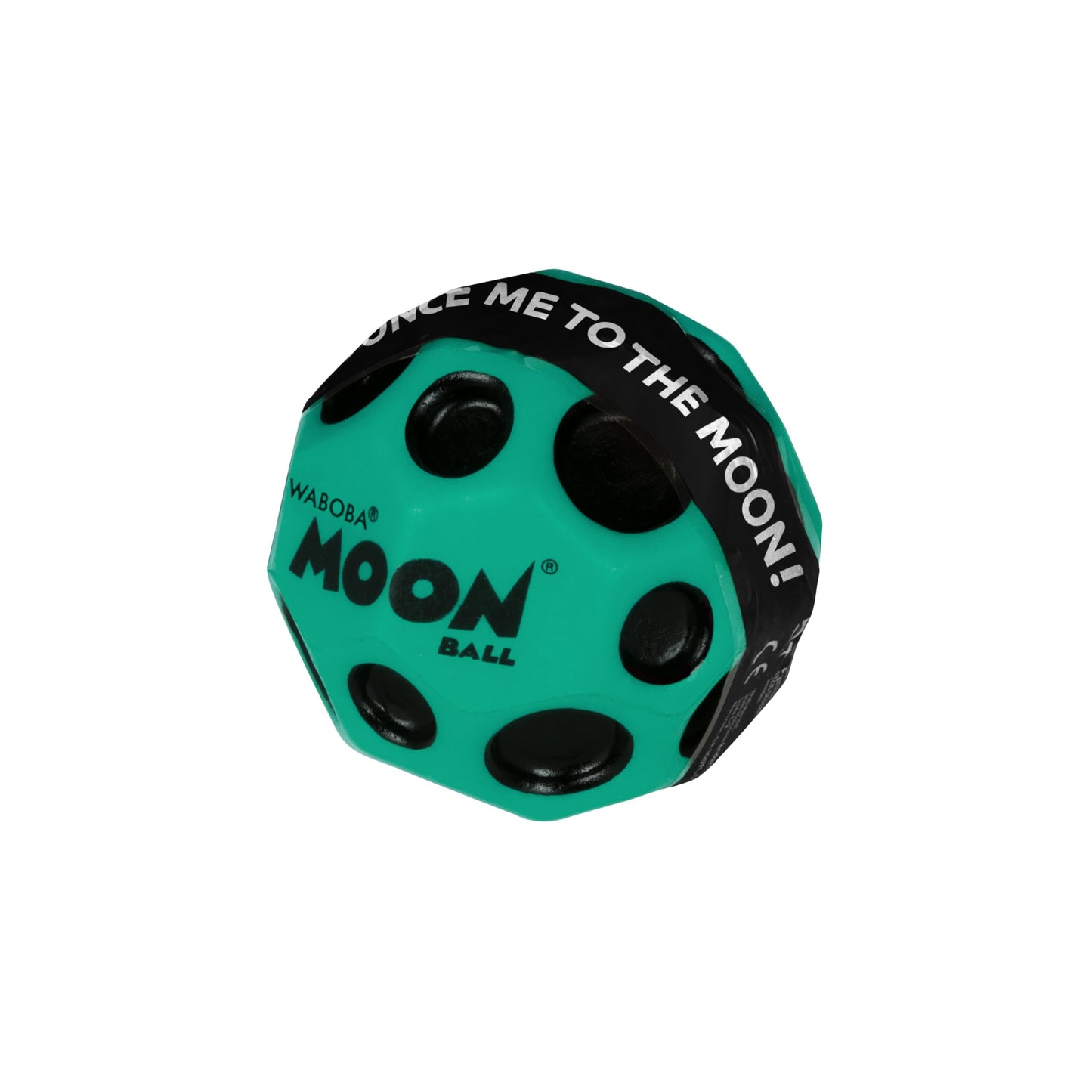 Waboba The Original Moon Ball, Teal, Hyper Bouncy