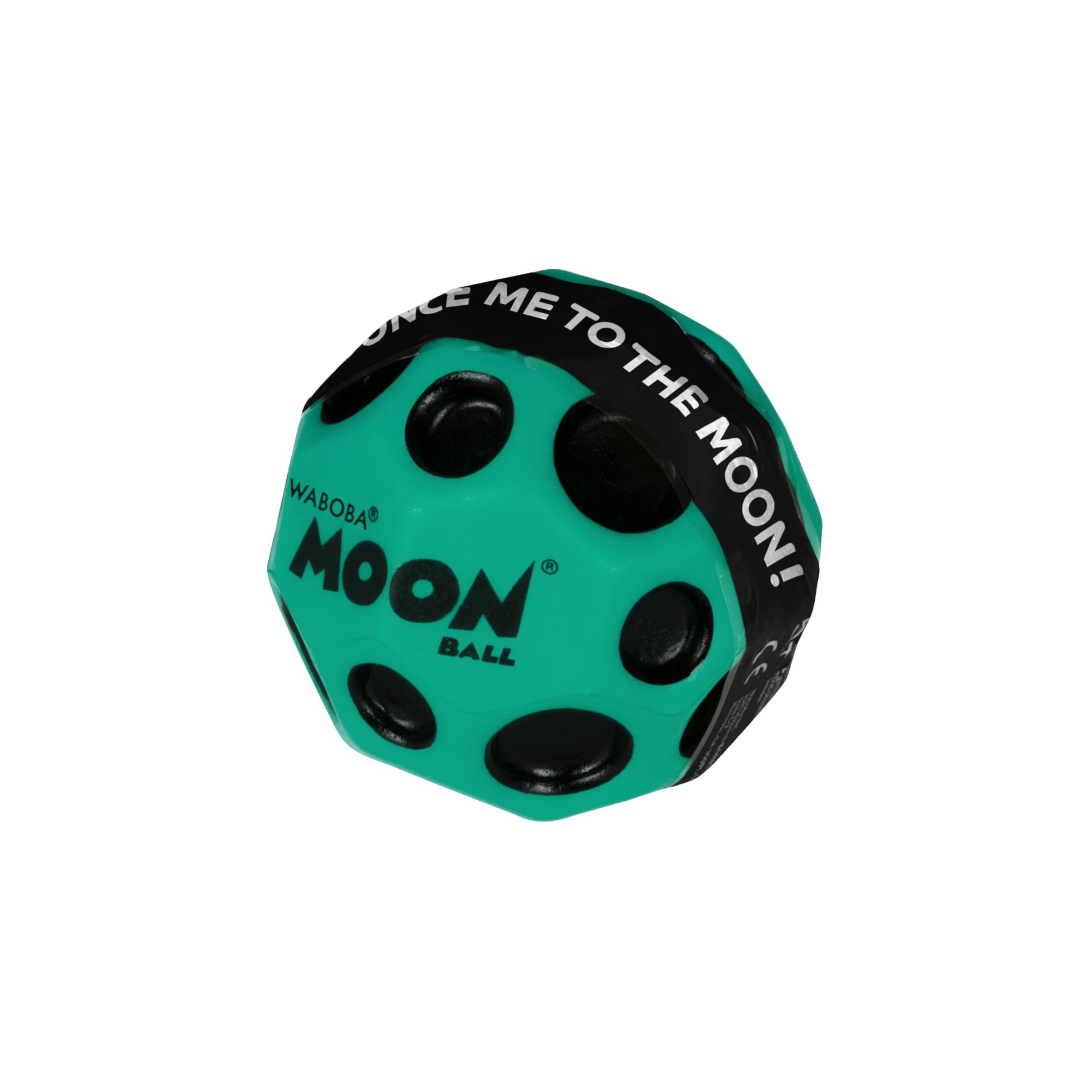 Waboba The Original Moon Ball, Teal, Hyper Bouncy