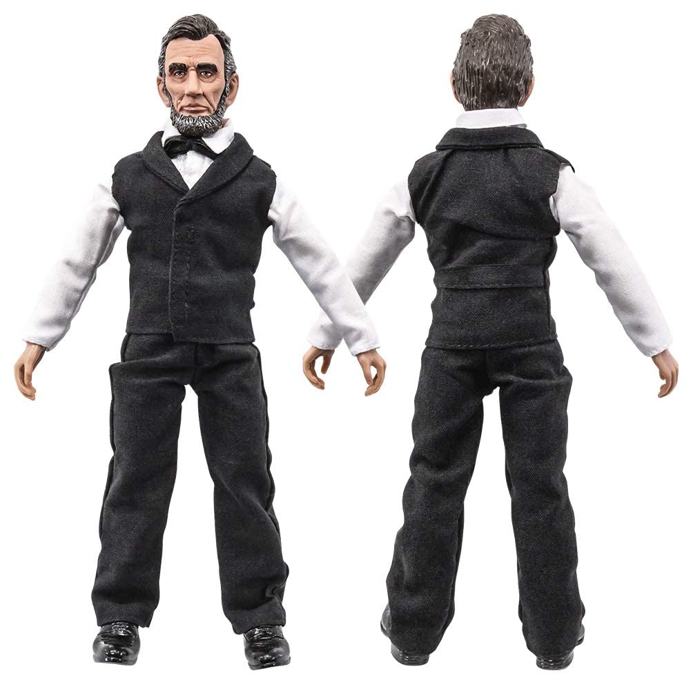 Figures Toy Company US Presidents 8 Inch Action Figures Series: Abraham Lincoln [Black Suit]