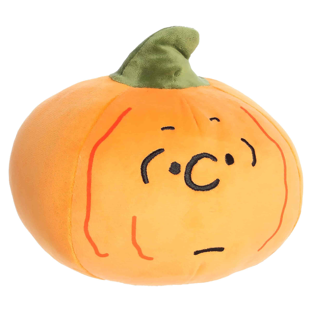 Aurora Peanuts 7.5" Charlie Brown Pumpkin Spooky Plush
