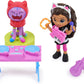 Gabby et la Maison Magique - Gabby's Dollhouse - 2 Figures and Accessories - Gabby, 1 Cat Figurine, Accessories - Cartoon Gabby and the Magic House