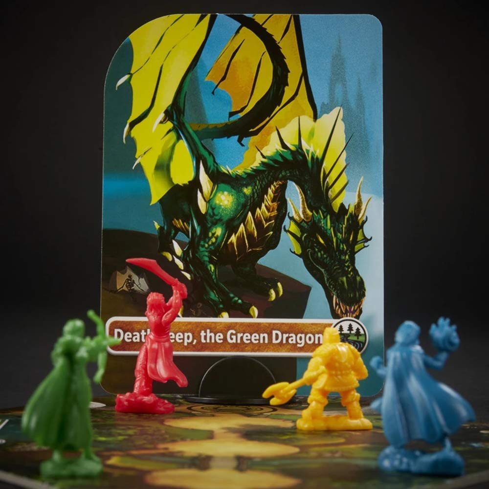 Hasbro Gaming Dungeons & Dragons Adventure Begins, Cooperative Fantasy Board Game, Fast Entry to The World of D&D, Family Game for 2-4 Players, 10