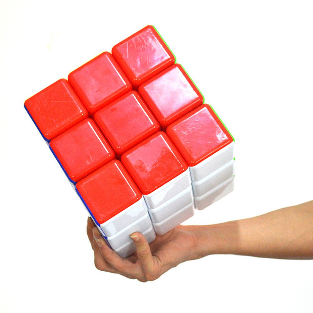 GoodPlay Heshu Super Big Size 18CM 3x3x3 Colorful Stickerless Speed Puzzle Magic Cube