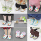 niannyyhouse 15cm 17cm Doll 1/6 BJD Shoes Length 4.3cm Doll Accessories Dressup (Pink+Gray)