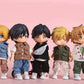 XiDonDon Dolls Costume Overalls Trousers Suitable for Ob11,Molly,GSC, 1/12bjd Dolls Clothes Doll Accessories (Green)