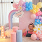 Beaumode Pastel Can You Say One Balloon Arch Garland Kit for Girls First Second Birthday Toddler Music Learning First Words Birthday Theme Party