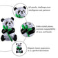 Coolplay 3D Crystal Panda Puzzle for Adult, Animal Model Assembly Blocks Toy Children Gift for Boys and Girls 57pcs