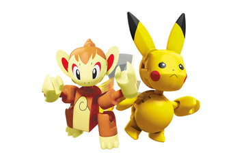 Mega Construx Pokémon Chimchar Vs. Pikachu