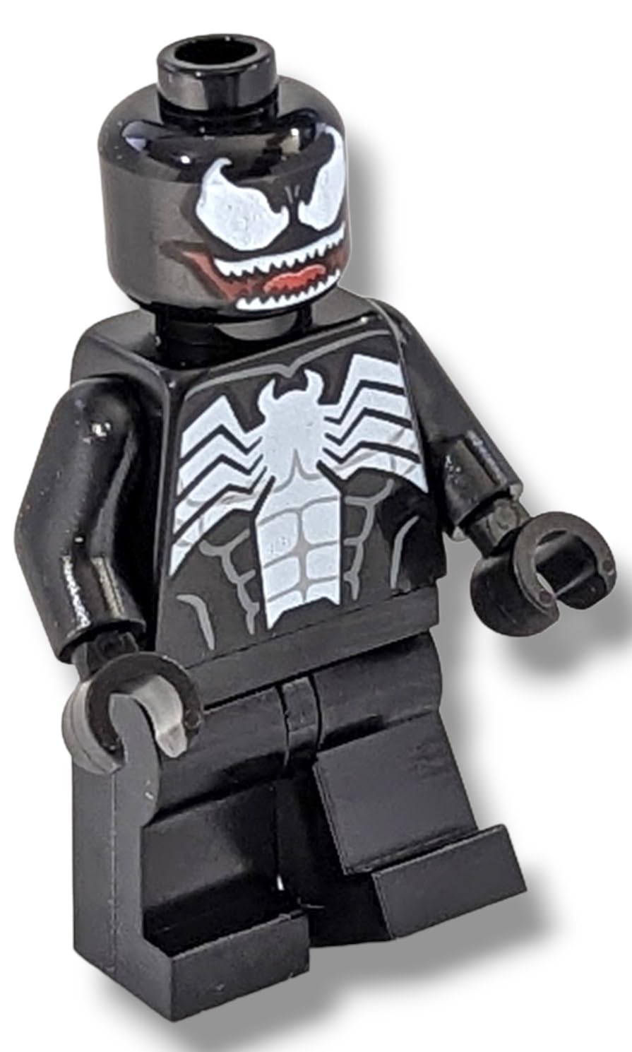 LEGO Superheroes - Venom minifig from Spiderman (1.7 inches Tall)