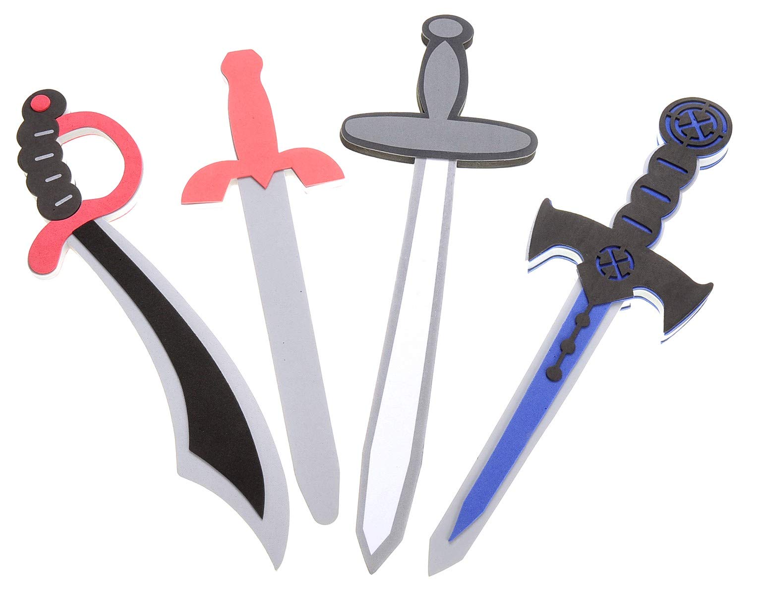 AZ Trading & Import 8 Pack Foam Swords Play Set