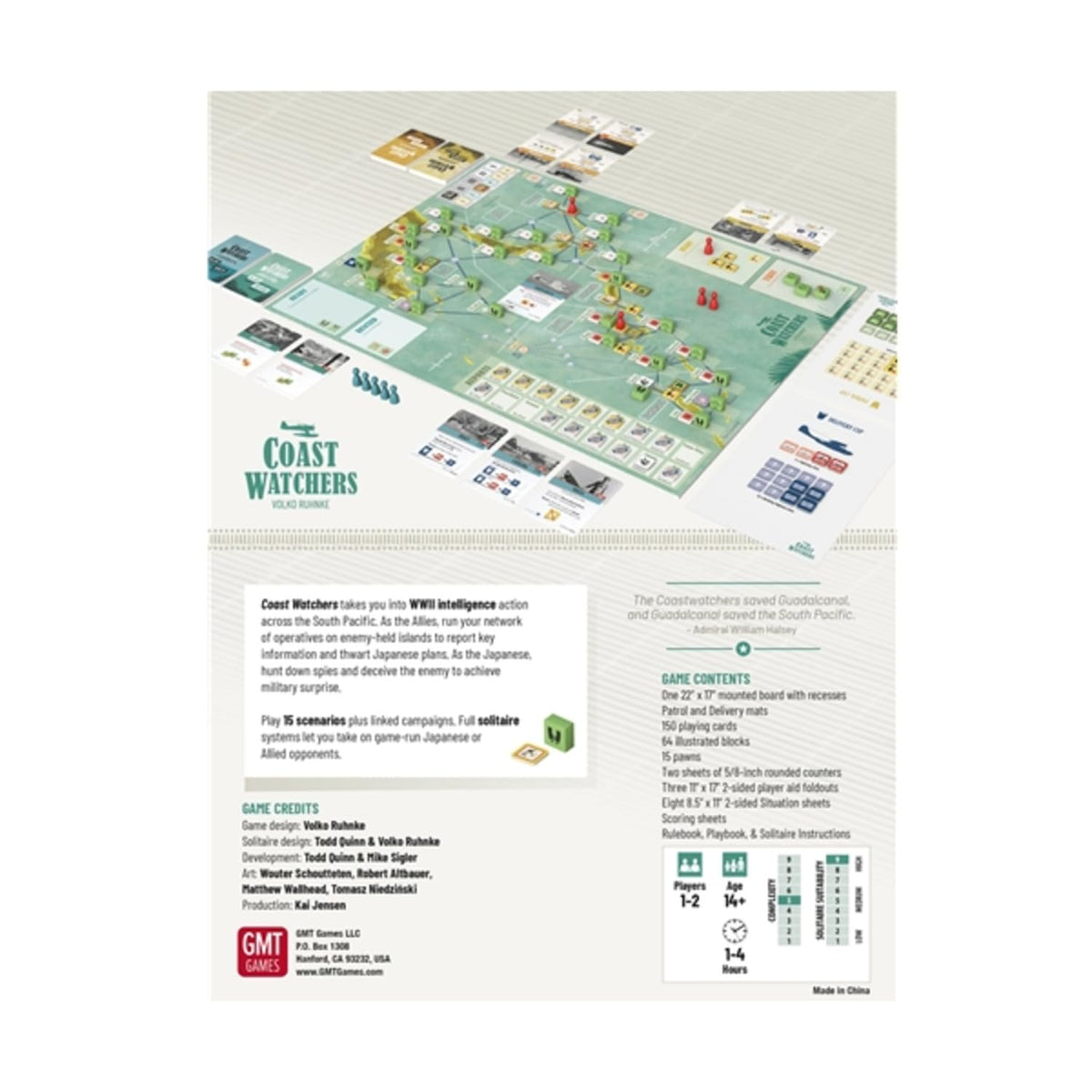GMT Games Coast Watchers