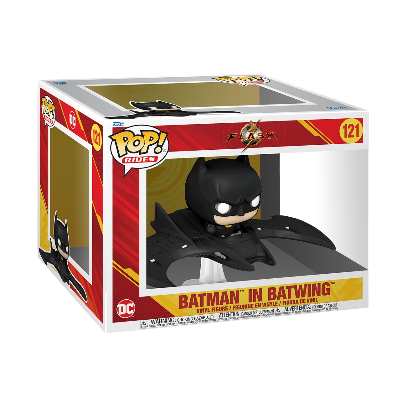 Funko Pop! Ride Super Deluxe: DC - The Flash, Batman in Batwing