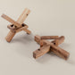 X Cross Disentanglement Puzzle Wooden Brain Teasers for Adults Logic Games Gift Puzzle and Mind Teasers The Cross Out Tricky Games Wood IQ Puzzles