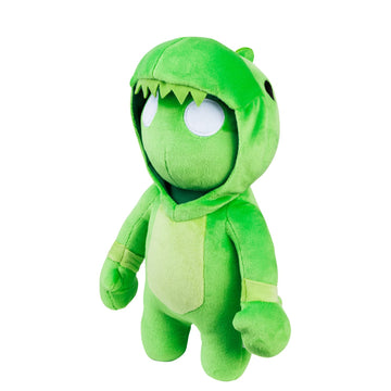 Gang Beasts Super Stretchy Plush - Green Dragon - 10 Inches - Cute Plush Toys for Kids Toys - Collect All Four Characters - Huggable Plush Kids Toys