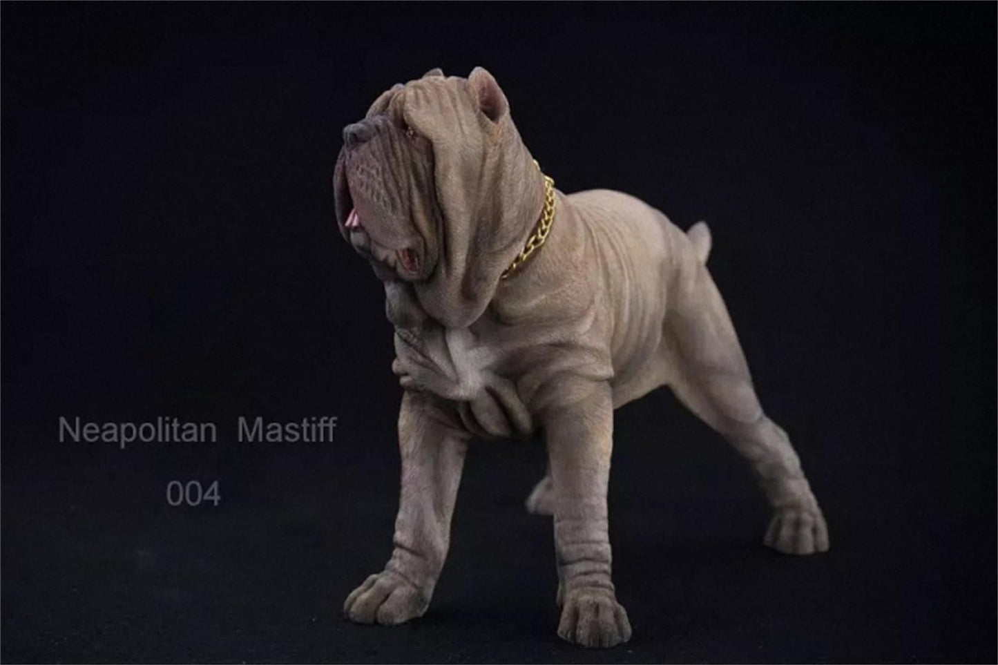 Lana Toys 1:6 Scale Neopolitan Mastiff Dog Figure Realistic Neapolitan Mastiff Animal Model
