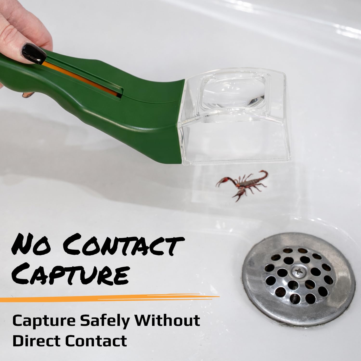 Carson BugView 5X Magnifying Glass Quick-Release Bug Catcher Indoor and Outdoor Tool for Kids or Adults (HU-10)