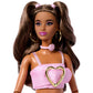 Barbie Deluxe Style Doll #12 in Pink Denim Crop Top