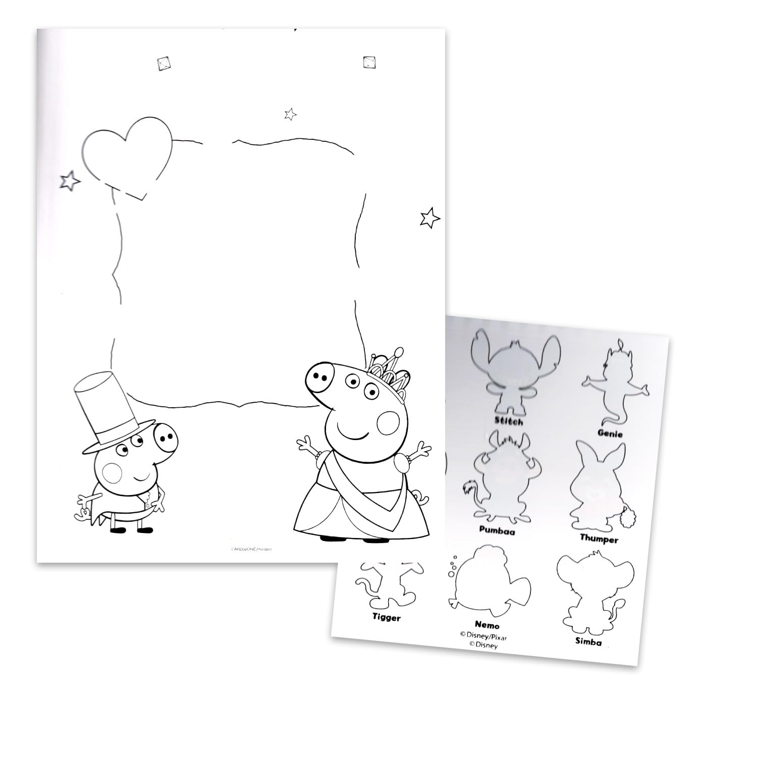 Mess Free Paint with Water Bulk Set - Bundle of 20+ Coloring Activity Books and Magic Surprise Pens, Brushes | Mickey, Paw Patrol, Peppa, More