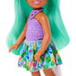 Barbie Unicorn-Inspired Chelsea Doll with Green Hair, Unicorn Toys, Horn Headband and Detachable Tail