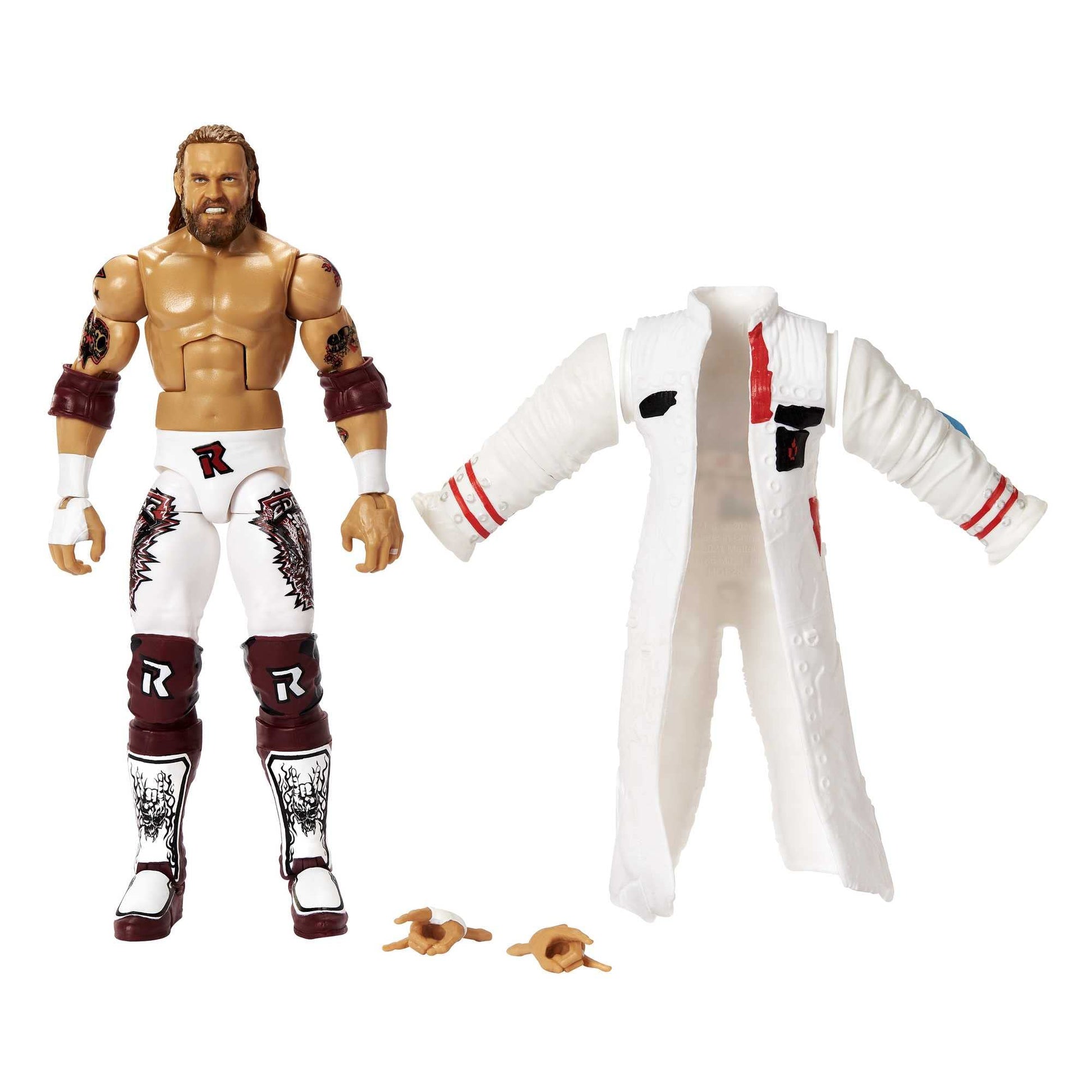 WWE Edge Elite Collection Action Figure, 6-inch Posable Collectible Gift for WWE Fans Ages 8 Years Old & Up