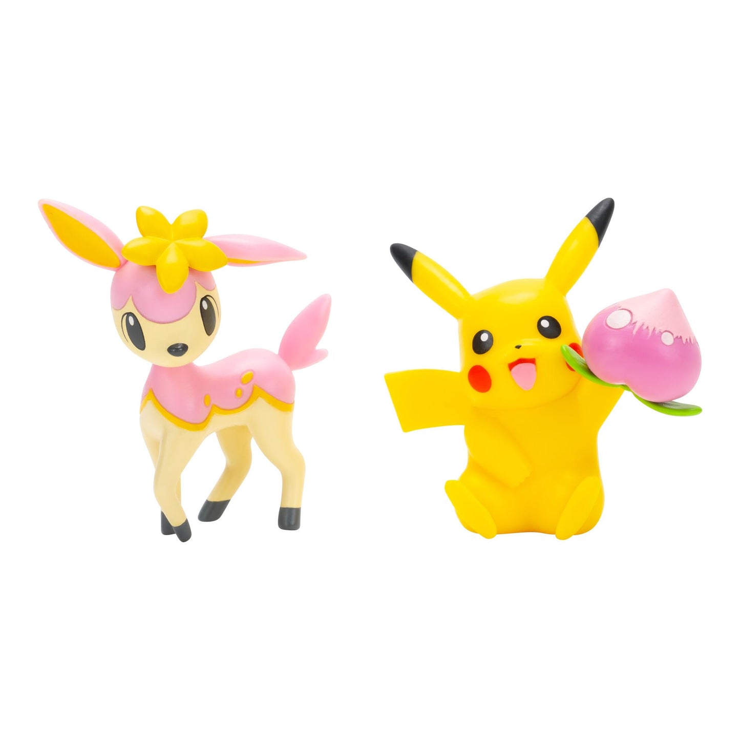 Pokemon Spring Easter 2025 Battle Figure Action Ready Collection You Choose 2 Pack (Pikachu and Deerling Spring Form)