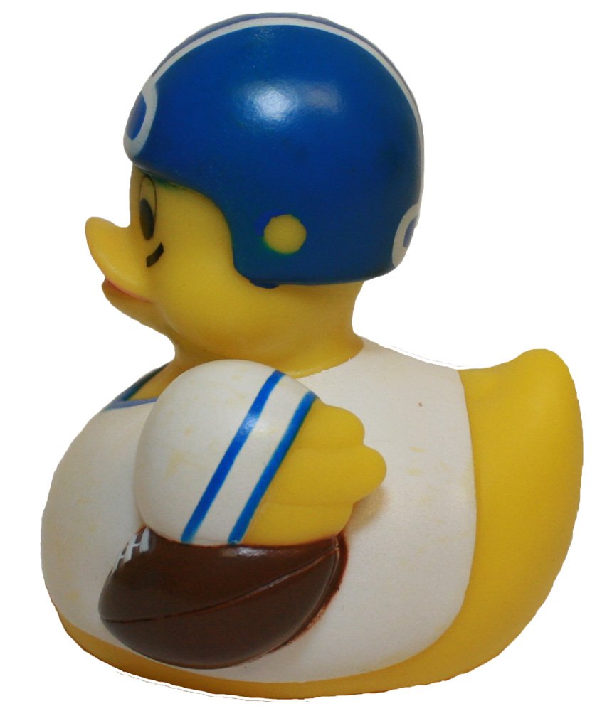 waddlers Rubber Ducks Family Football Player, Brand Toy Bathtub Rubber Ducks that Float Upright, Rubber Ducky Birthday Baby Shower & Party Gift, All