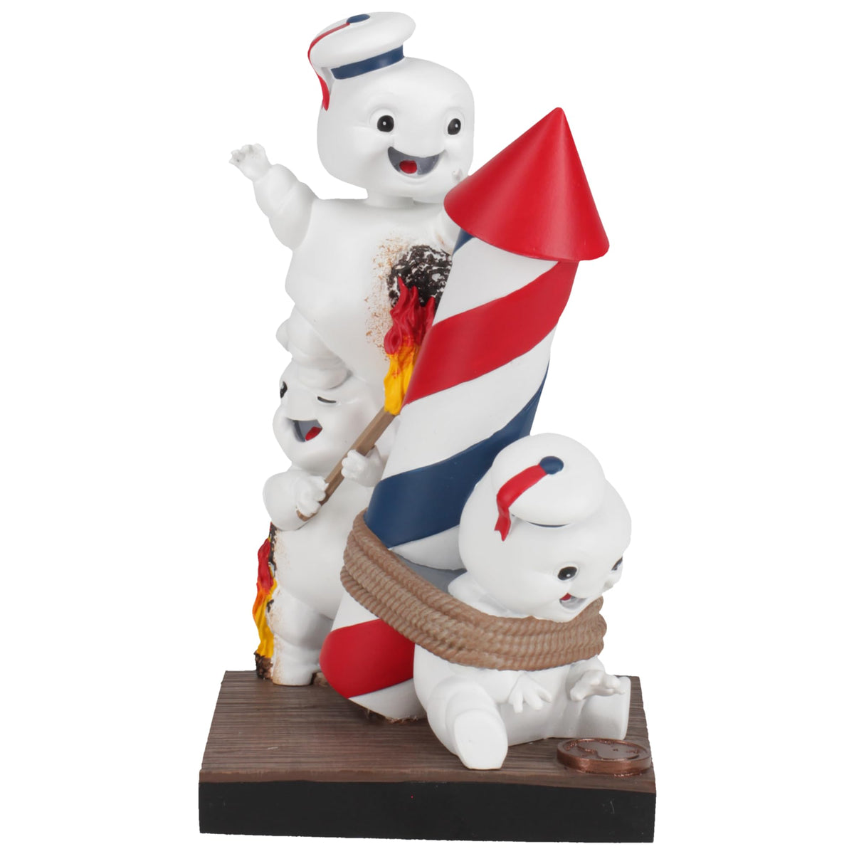 Royal Bobbles Ghostbusters: Afterlife Mini-Pufts Rocket Bobblescape - 6 Inches Tall - Collectible Bobblehead Statue