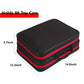 96 Toy Cars Storage Case Compatible with Hot Wheels, Toy Cars Organizer Storage Carrying Case for Matchbox Cars, Small Dolls, Mini Toys?Black,Red)