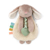 Itzy Ritzy - Itzy Lovey Including Teether - Baby Lovey with Teether, Textured Ribbons & Dangle Arms - Features Crinkle Sound, Sherpa Fabric and Minky