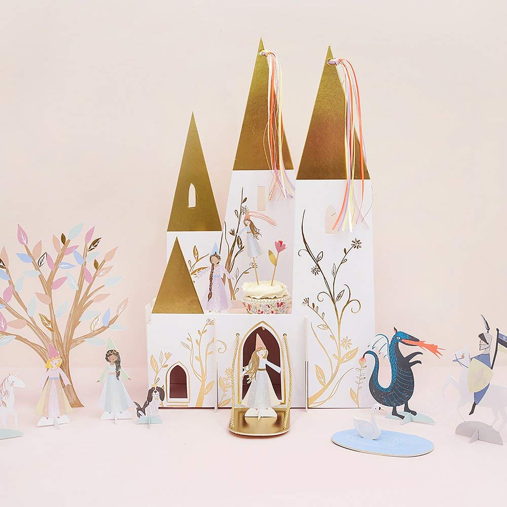 Meri Meri Magical Princess Centerpiece (Pack of 1), Princess Table Decoration, Creative Play