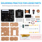 STEM Projects DIY Toys Soldering Practice Kit, Electric Magnetic Transmitter Educational Electronics Kit, Mini DIY Shooting Game Toy Gift for Teens