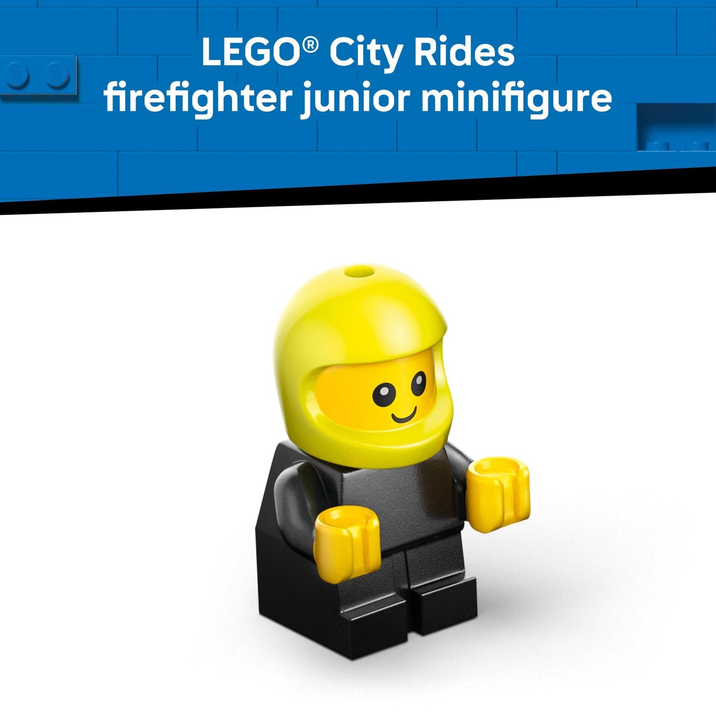 LEGO City Rides - Fire Truck Building Toy for Kids - Emergency Pretend Play for Boys & Girls, Ages 5+ - Toy Truck W/Raisable Ladder & Firefighter