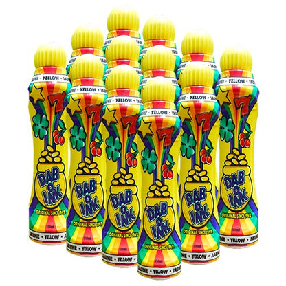 Dab-O-Ink One Dozen 4oz Yellow Bingo Dauber