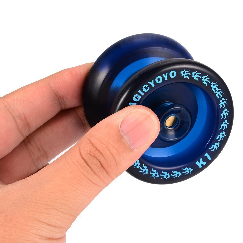 MAGICYOYO K1 Yoyo Pro Responsive Yo-yo for Kids Teens Adults, Navy Blue