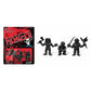 SUPER7 Iron Maiden M.U.S.C.L.E. Black Mini-Figure Set