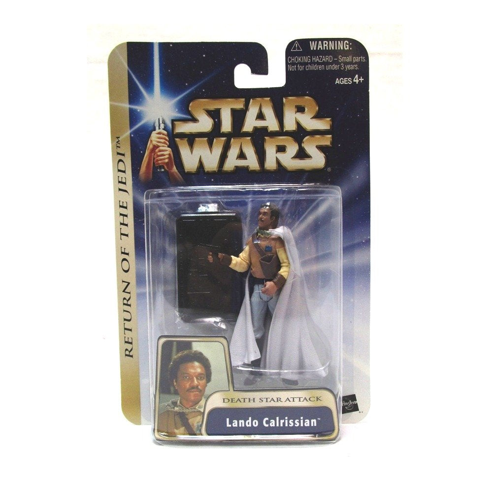 Star Wars The Saga Collection ROTJ LANDO CALRISSIAN Death Star Attack Action Figure #21 Hasbro 2003