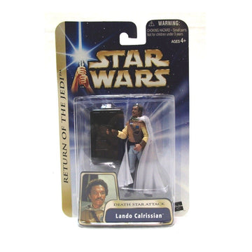 Star Wars The Saga Collection ROTJ LANDO CALRISSIAN Death Star Attack Action Figure #21 Hasbro 2003