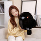 Sparrow Plush Toy 17.8inch Large Fat Bird Plushie Doll Cute Ball Soft Throw Pillow Funny Animal Form Plush Stuffed ToyCushion Kids and Adults Gift