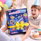 MakeBloom 3D Puffy Art Kit for Kids - Outer Space DIY Foam Painting, Mess-Free Craft, Paint by Number Craft,Keychains & Travel Gift Age 4-6(Space)