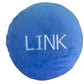 Chainlink Pillow - Embroidered Round Stuffed Plush Crypto Pillow by BlockCraft.Shop Link Plush Pillow