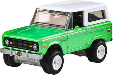 Hot Wheels Boulevard '75 Ford Bronco Ride On Toy Mini Car Ages 3+ Green JBL12