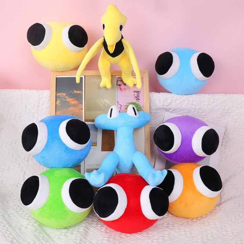 YZONU 9Pcs Friends Plush Stuffed Animal The Game Horror Toys Halloween Christmas Birthday Party Gifts for Best Friends and Fans