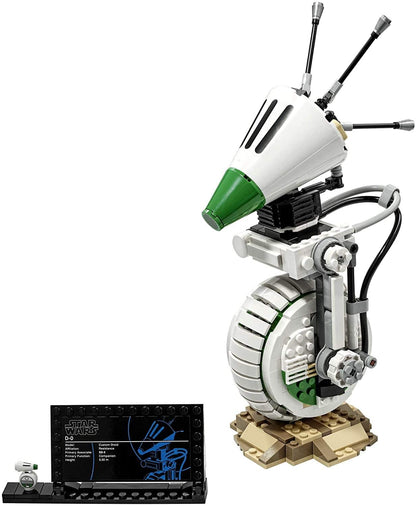 LEGO Star Wars: The Rise of Skywalker D-O 75278 Building Kit; Collectible Star Wars Character and a Cool Birthday Gift, Holiday Present or Fun