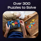 Brainwright - Puzzle Bright - Interactive Light-Up Brain Teaser with 300+ Challenges, Ages 8+, 1+ Players